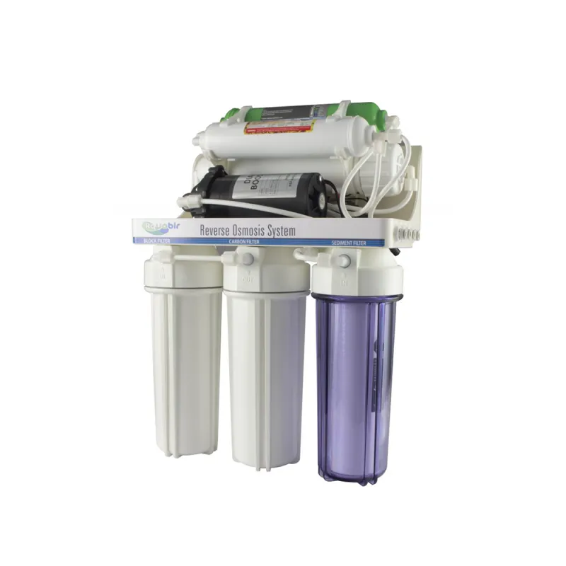 Aquabir 6 Mərhələli Açıq Qutulu Nasoslu Su Filtri