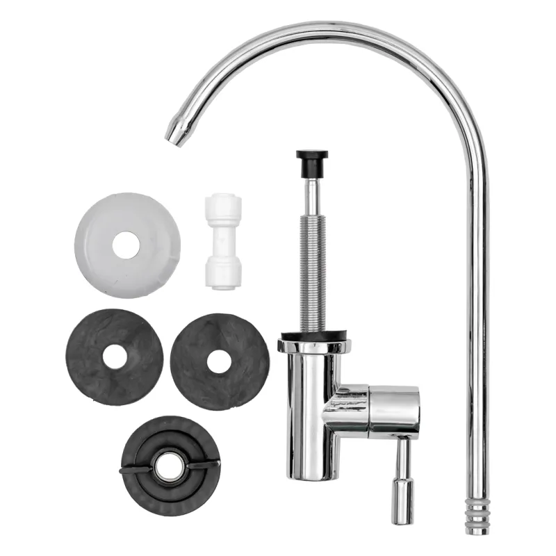 Su Təmizləyiciləri üçün Lüks Xrom Kran (Bütün cihazlarla uyğundur)